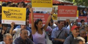 Aleviler Ankara'da Zorunlu Din Dersine Karşı Eylemde