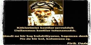 Firik Dede'nin narında yanmak