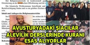 İRAN BAĞLANTILI ALEVİLERİN ESERİ: Avusturyada sözde "Alevilik" dersleri Kuranı esas alıyor!