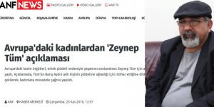 Avrupa'daki kadınlardan 'Zeynep Tüm' açıklaması