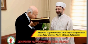 DAD’dan Diyanet’in ziyaretine tepki: Herkesi edep erkana davet ediyoruz