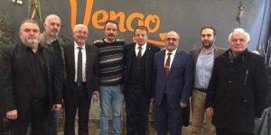 Alevi kurum temsilcilerinden, ülkücülerin tehdit ettiği Veli Saçılık’a ziyaret