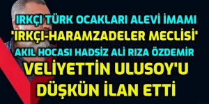 'Irkçı-Haramzadeler Meclisi' akıl hocası hadsiz Veliyettin ULUSOY'u 'düşkün' ilan etti