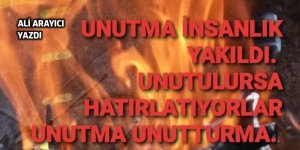 Sivas katliamından ders çıkarılmalı