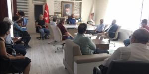 Alevi kurum başkanlarından Maçoğlunu’na ziyaret