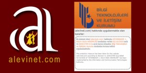 BTK’den Alevinet haber sitesine erişim engeli