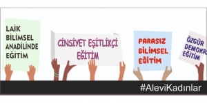 Alevi kadınlar, #ZorunluDinDersleriKaldırılsın diyecek