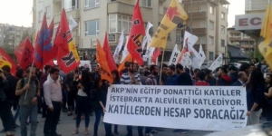 Cihatçı çetelerin İştebrak’taki Alevi katliamını protesto edenlere hapis cezası