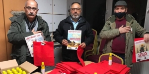 Hanau Cemevi yönetiminden 60 yaş üzerindeki üyelerine dayanışma ziyareti