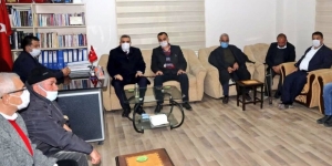 AKD Sırrın Cemevine, Büyükşehir Belediye Başkanından ziyaret