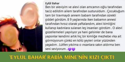 Alevilere saldıran 'Eylül Bahar' adlı sahte hesap Rabia Mine çıktı