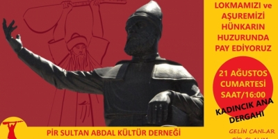 PSAKD Hekimhan Şubesi, Kadıncık Ana Dergahı’nda lokmalarını paylaşacak