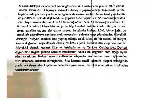 Hubyar Köyü Derneği’nden skandal ‘ticari marka’ savunması