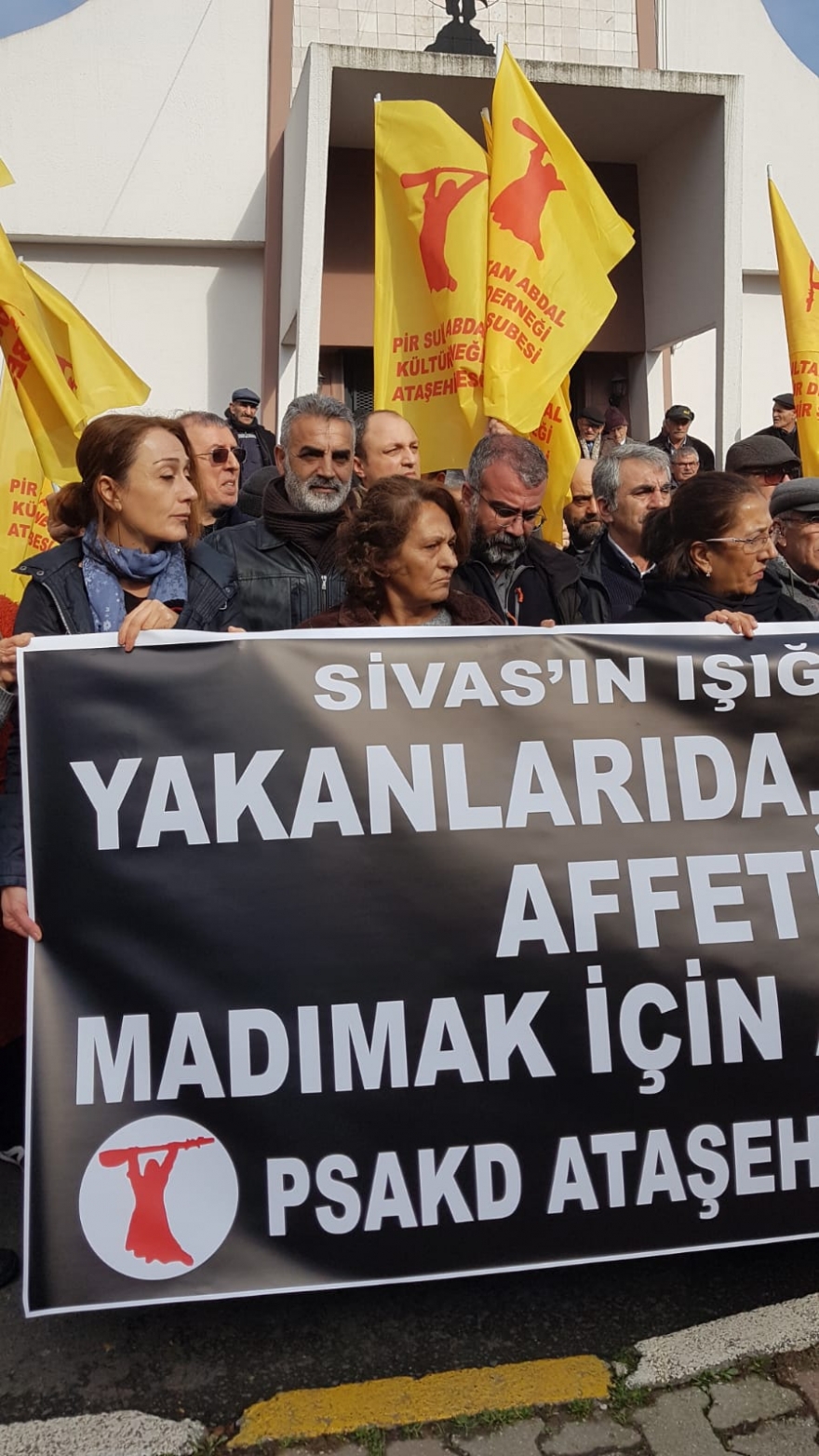 Psakd Ataşehir Cemevi: Madımak katliamcısının affedilmesi kabul edilemez