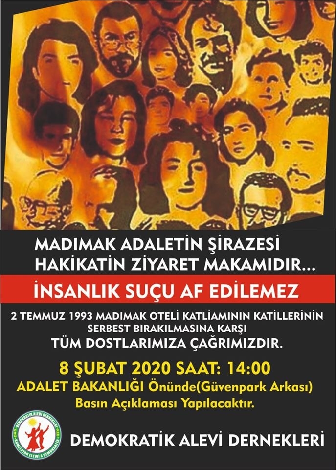 DAD’dan 8 Şubat’ta Adalet Bakanlığı önünde yapılacak açıklamaya çağrı