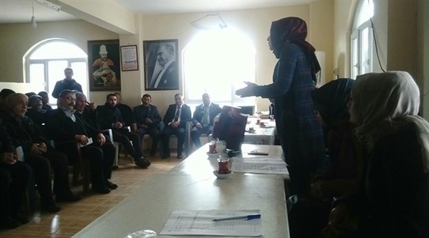 Cemevine gelip tokalaşmayan ve çay içmeyen müftülük görevlilerine tepki