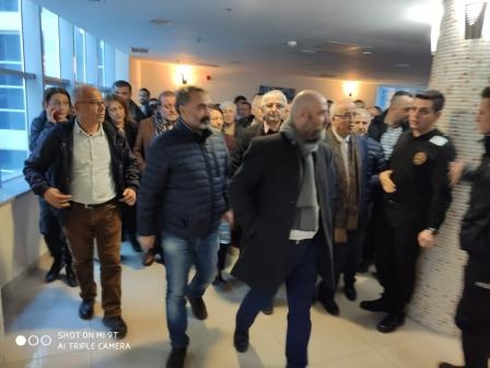 AABK Onursal Başkanı Turgut Öker’in karar duruşması başladı