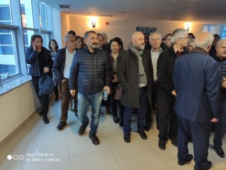 AABK Onursal Başkanı Turgut Öker’in karar duruşması başladı