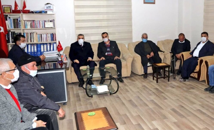 AKD Sırrın Cemevine, Büyükşehir Belediye Başkanından ziyaret