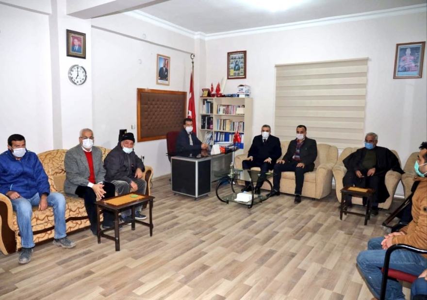 AKD Sırrın Cemevine, Büyükşehir Belediye Başkanından ziyaret