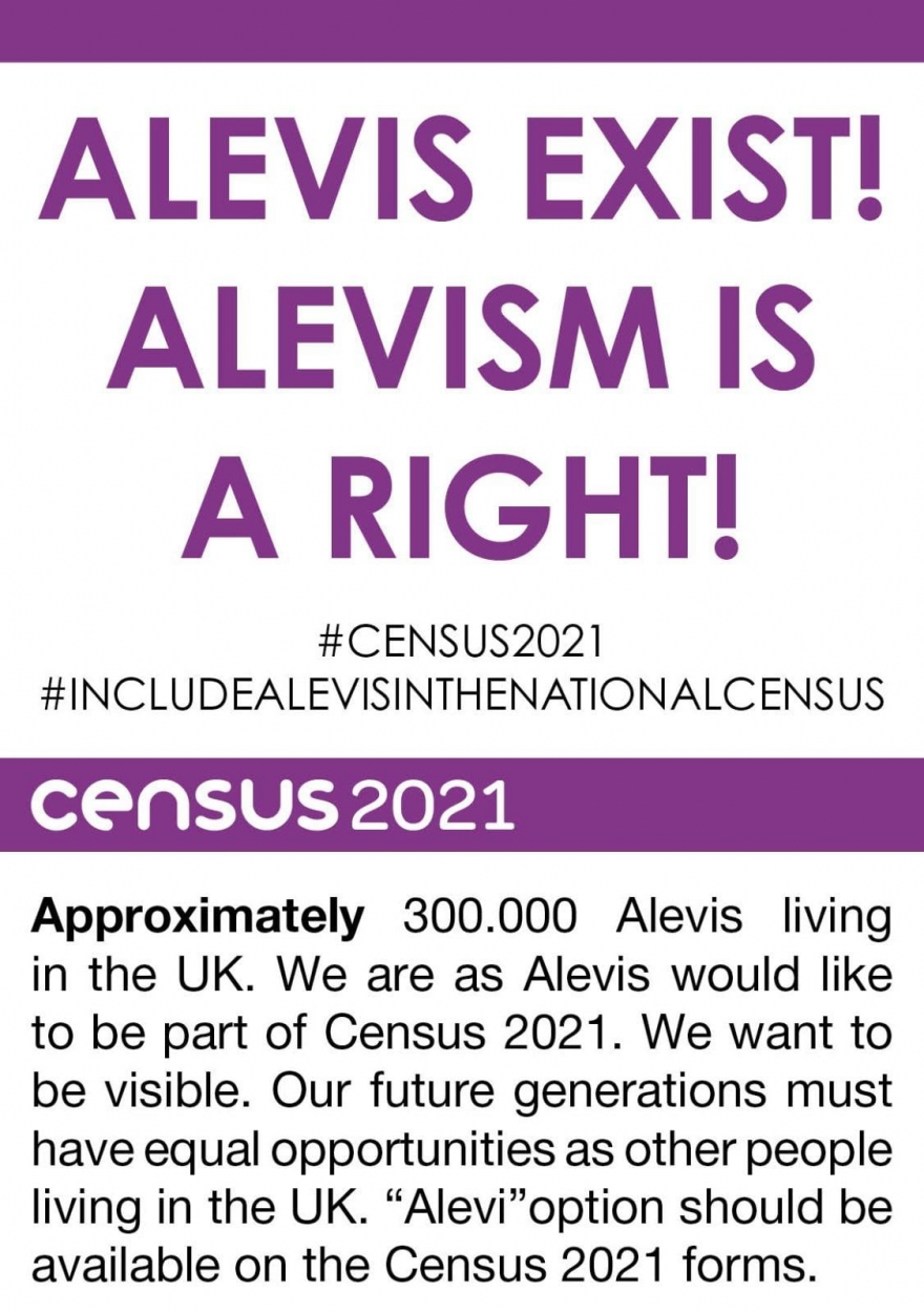 İngiltere’de 21 Mart Nüfus Sayımı öncesi Aleviler, ‘Biz de varız’ dedi