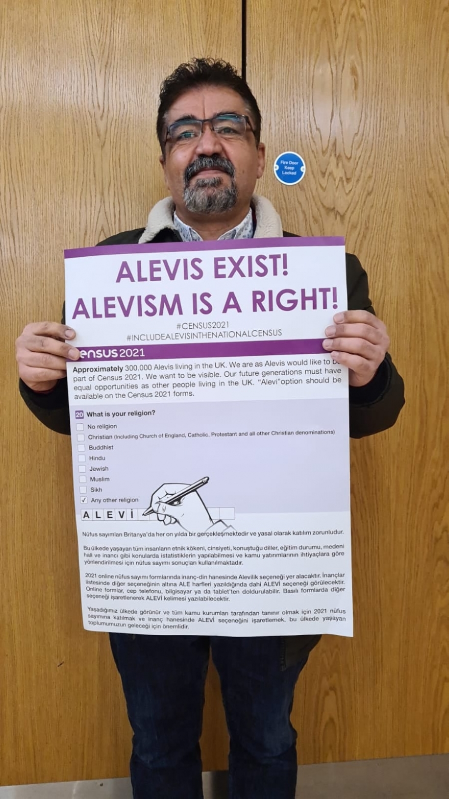 İngiltere’de 21 Mart Nüfus Sayımı öncesi Aleviler, ‘Biz de varız’ dedi
