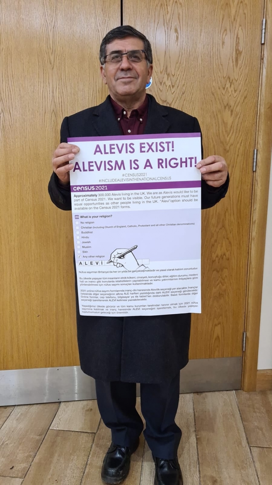 İngiltere’de 21 Mart Nüfus Sayımı öncesi Aleviler, ‘Biz de varız’ dedi