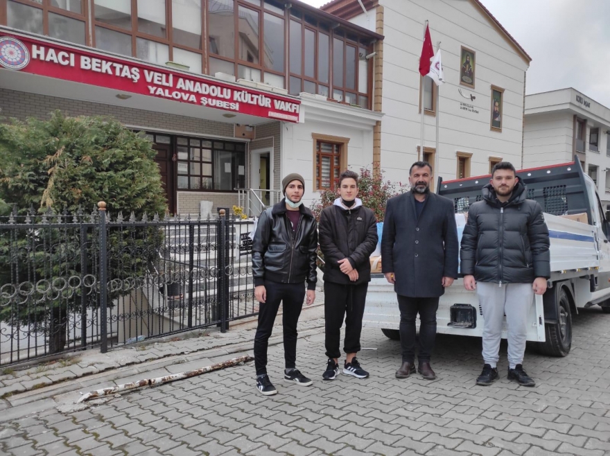 Yalova HBVAKV, köy okullarındaki öğrenciler için yardım projesi başlattı