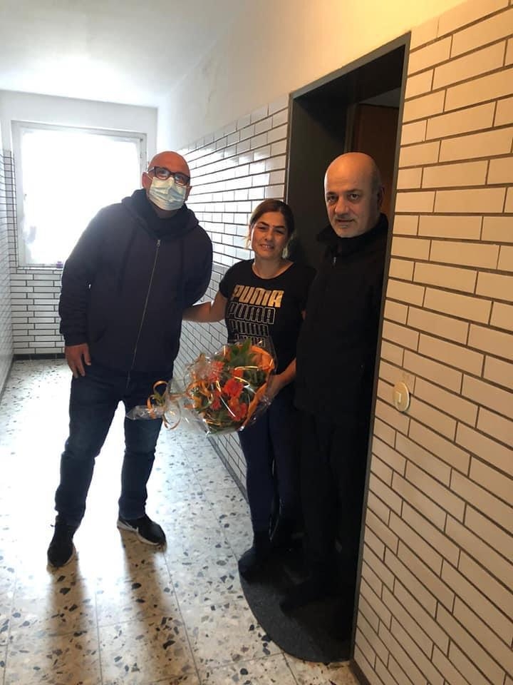 Moers Cemevi dayanışma amaçlı üyelerini ziyaret etti