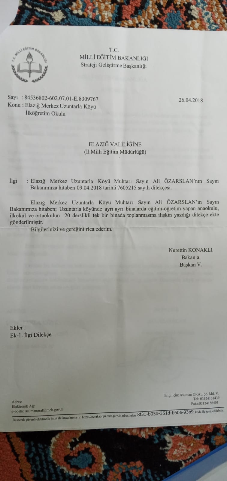‘Elazığ İl Milli Eğitim Müdürü, 230 öğrencisi olan Alevi köyüne okul yaptırmıyor’