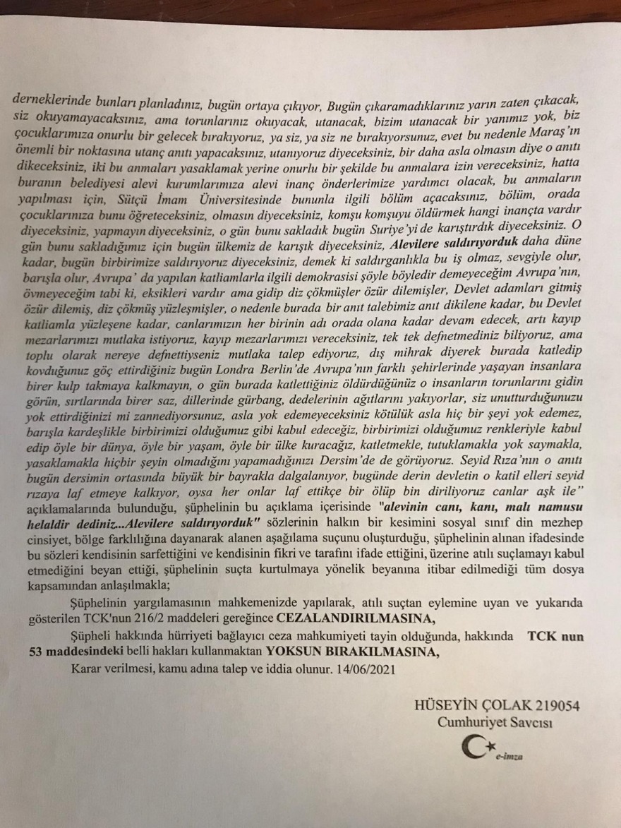 BAF Genel Başkanı İsrafil Erbil hakkında iddianame düzenlendi