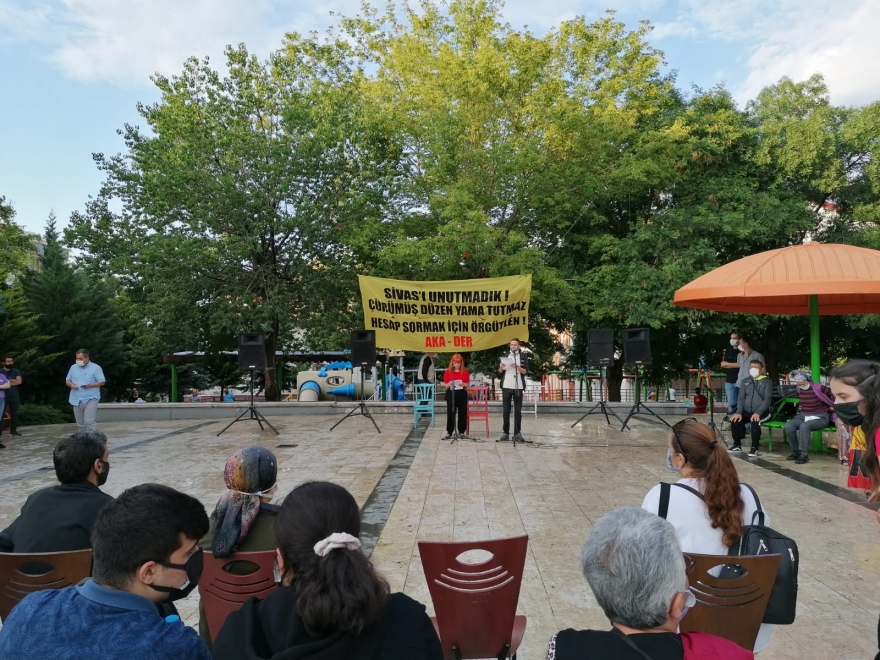 AKA-DER, Mamak’ta 2 Temmuz anması düzenledi