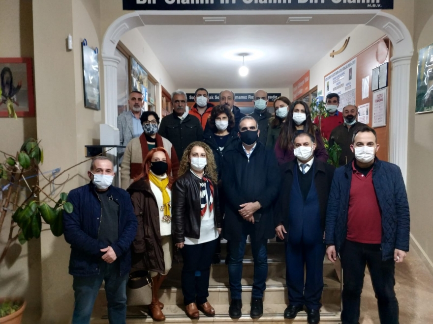 Kestel Cemevine teşekkür plaketi verildi