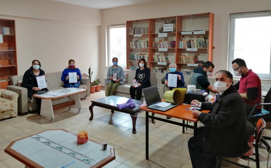 Kestel Cemevine teşekkür plaketi verildi