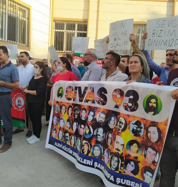 Urfa’da Aleviler Sivas Katliamı’nı lanetledi: Madımak utanç müzesi olmalıdır!