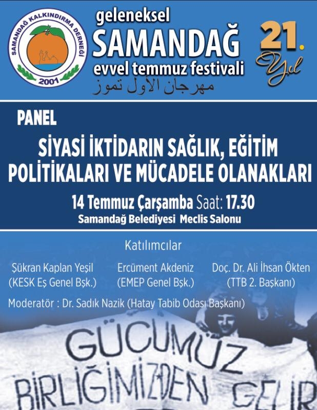 ‘Evvel Temmuz Festivali’ başlıyor!