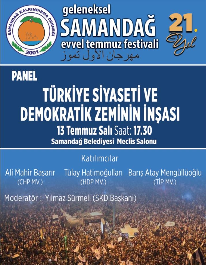 ‘Evvel Temmuz Festivali’ başlıyor!