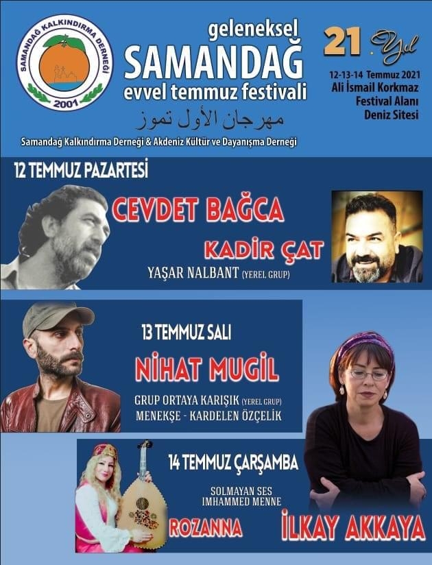 ‘Evvel Temmuz Festivali’ başlıyor!