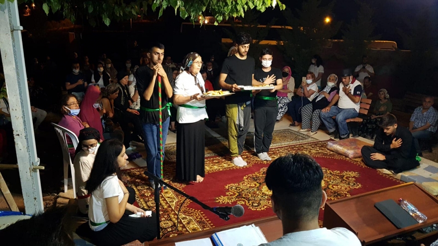 Bağcılar Cemevi, Hünkar Hacı Bektaş Veli Dergahına ziyaret düzenleyerek cem oldu