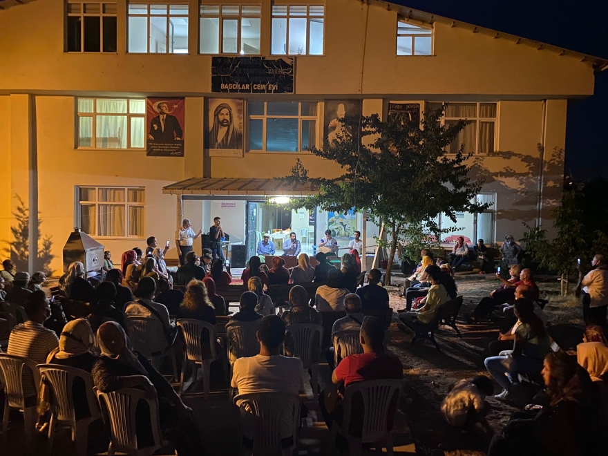 Bağcılar Cemevi, Hünkar Hacı Bektaş Veli Dergahına ziyaret düzenleyerek cem oldu