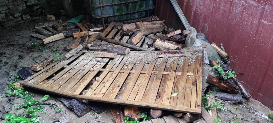 Wiesloch AKM üyeleri sel sonrası onarım çalışmasına katıldı