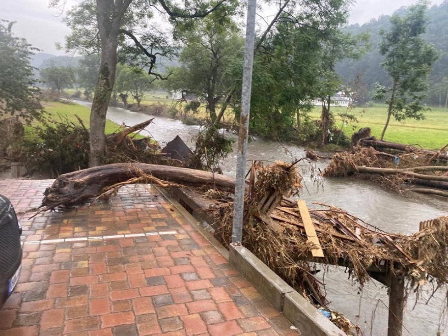Wiesloch AKM üyeleri sel sonrası onarım çalışmasına katıldı
