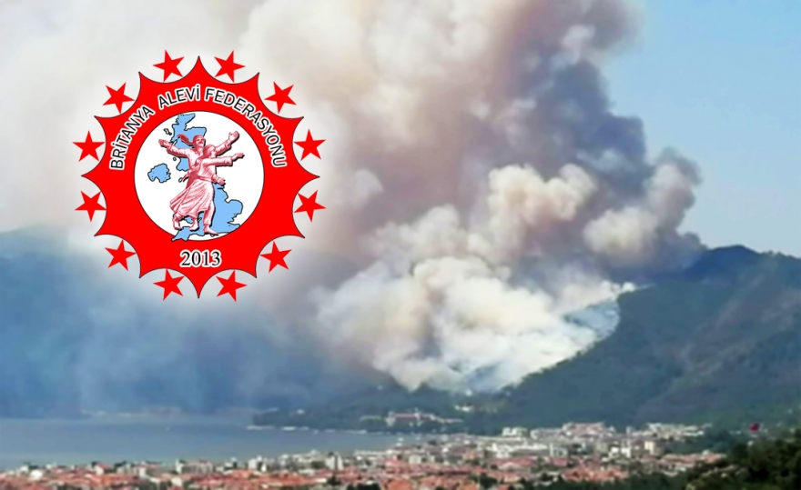 Britanya Alevi Federasyonu’ndan yangın mağdurları için yardım kampanyası