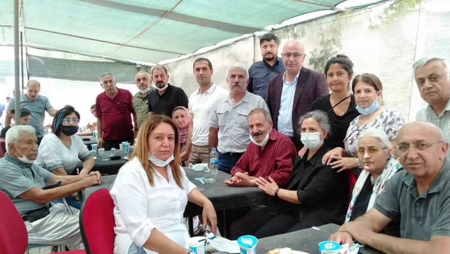 Gültan Kışanak babası Lütfü Özer’in Hakk’a yürüme erkanına getirildi