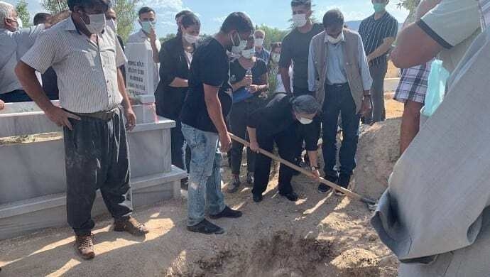 Gültan Kışanak babası Lütfü Özer’in Hakk’a yürüme erkanına getirildi