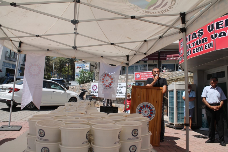 HBVAKV Datça Şubesi’nde aşure lokması pay edildi