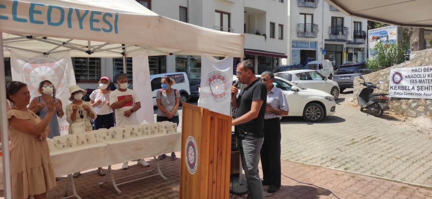 HBVAKV Datça Şubesi’nde aşure lokması pay edildi