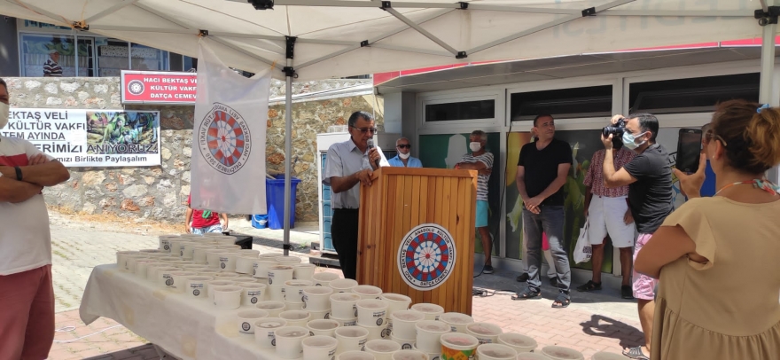 HBVAKV Datça Şubesi’nde aşure lokması pay edildi