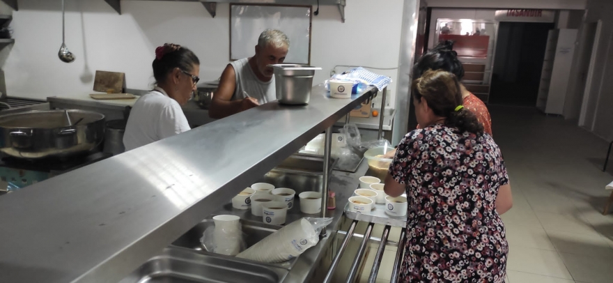 HBVAKV Datça Şubesi’nde aşure lokması pay edildi