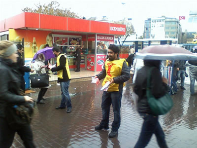 Taksim'de Basın Açıklaması ve Bildiri dağıtımı yapılacak